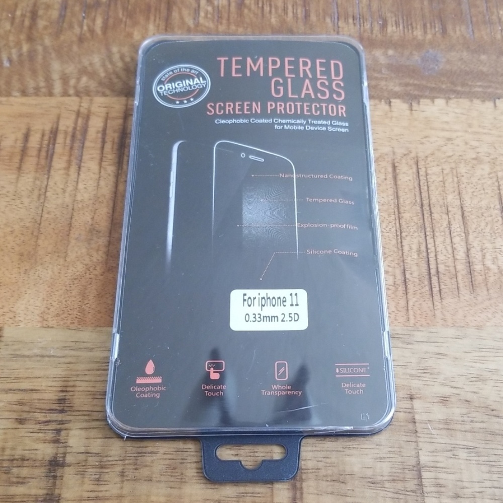 iPhone 11 Tempered Glass Screen Protector